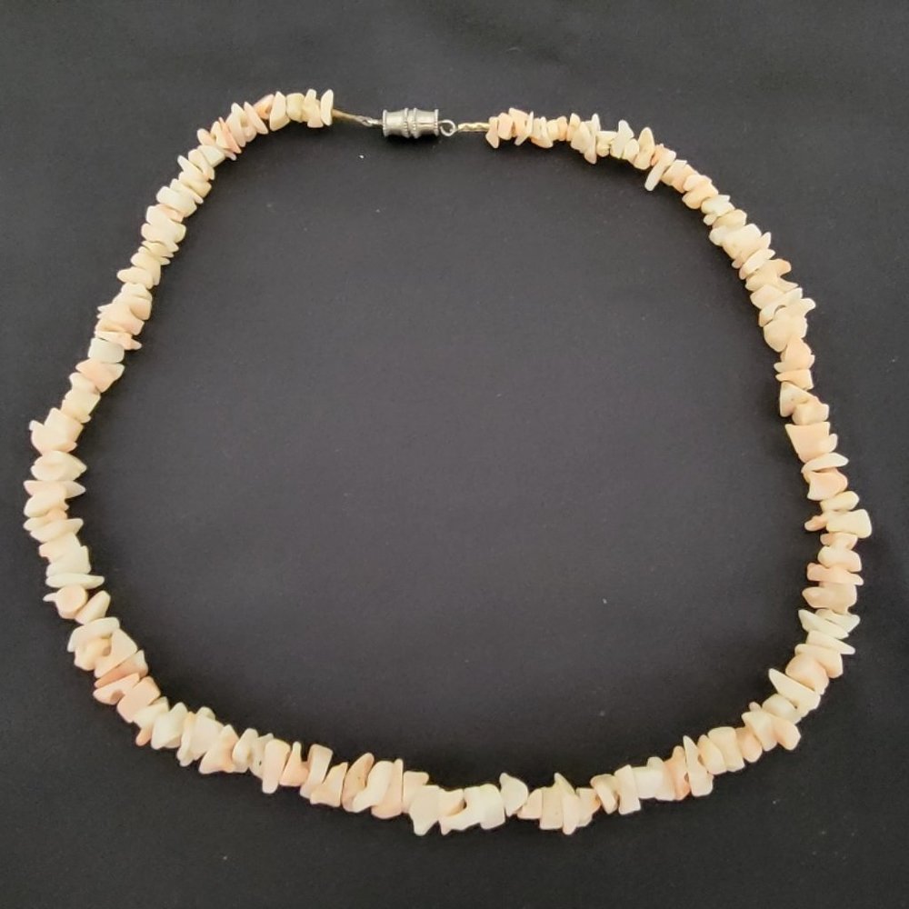 Vintage Coral Necklace Approx. 16"